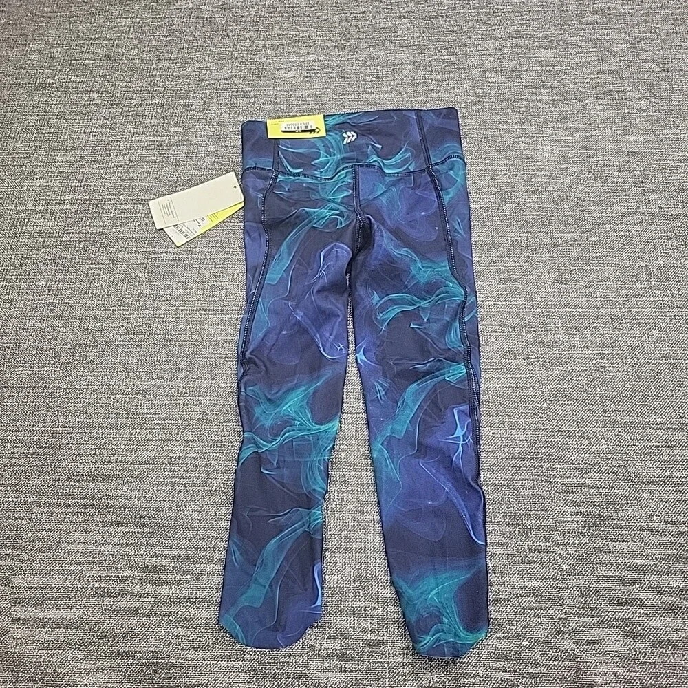 Girls Everyday Leggings X-Small Size 4/5 Allover Printed Active Pull On Pants